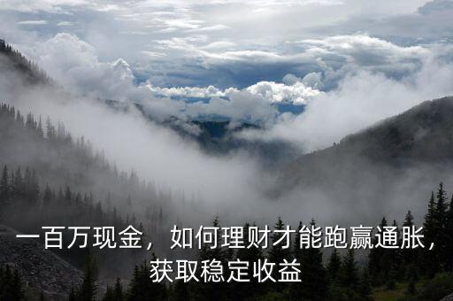 一百萬現(xiàn)金，如何理財(cái)才能跑贏通脹，獲取穩(wěn)定收益