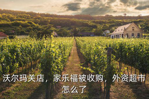 沃爾瑪關店，家樂福被收購，外資超市怎么了