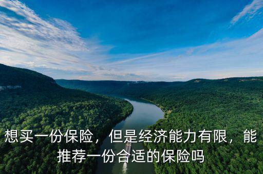 想買(mǎi)一份保險(xiǎn)，但是經(jīng)濟(jì)能力有限，能推薦一份合適的保險(xiǎn)嗎