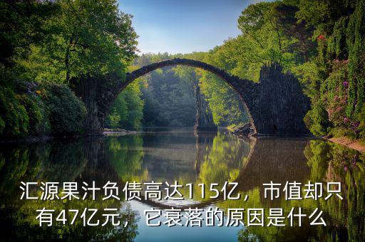 匯源果汁負(fù)債高達(dá)115億，市值卻只有47億元，它衰落的原因是什么
