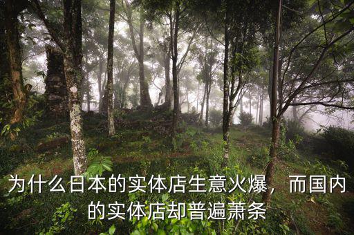 為什么日本的實(shí)體店生意火爆，而國內(nèi)的實(shí)體店卻普遍蕭條