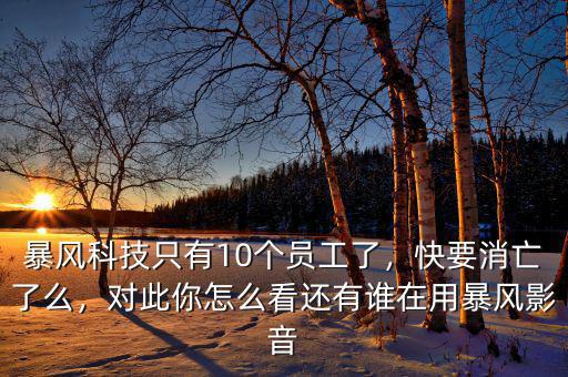 暴風(fēng)科技只有10個員工了，快要消亡了么，對此你怎么看還有誰在用暴風(fēng)影音