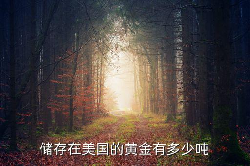 美聯(lián)儲(chǔ)有多少黃金,儲(chǔ)存在美國(guó)的黃金有多少噸