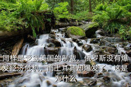 同樣是受到美國(guó)的制裁，俄羅斯沒有爆發(fā)經(jīng)濟(jì)危機(jī)，而土耳其卻爆發(fā)了，這是為什么