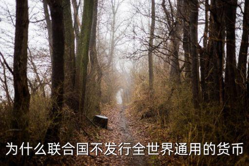 為什么要單一全球貨幣,為什么沒(méi)有全人類統(tǒng)一的貨幣