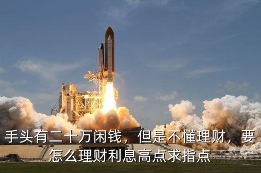 手頭有二十萬閑錢，但是不懂理財(cái)，要怎么理財(cái)利息高點(diǎn)求指點(diǎn)