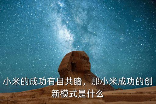 小米的成功有目共睹，那小米成功的創(chuàng)新模式是什么