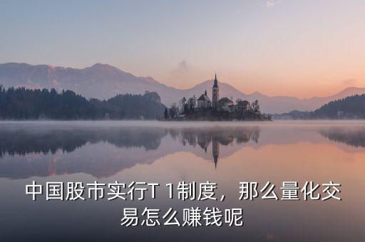 中國(guó)股市實(shí)行T 1制度，那么量化交易怎么賺錢呢
