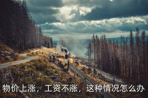 物價上漲，工資不漲，這種情況怎么辦