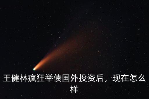 王健林瘋狂舉債國外投資后，現(xiàn)在怎么樣