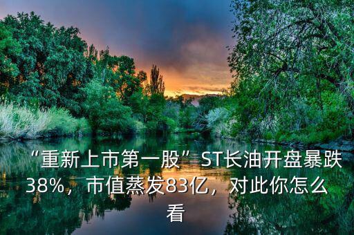 “重新上市第一股”ST長(zhǎng)油開(kāi)盤暴跌38%，市值蒸發(fā)83億，對(duì)此你怎么看