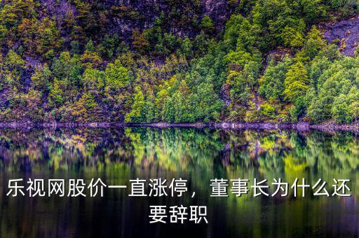 樂(lè)視網(wǎng)股價(jià)一直漲停，董事長(zhǎng)為什么還要辭職