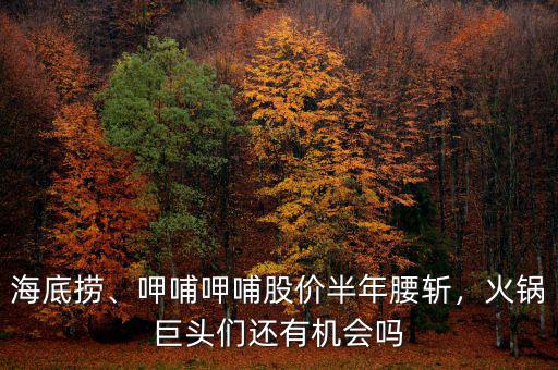 海底撈、呷哺呷哺股價(jià)半年腰斬，火鍋巨頭們還有機(jī)會(huì)嗎