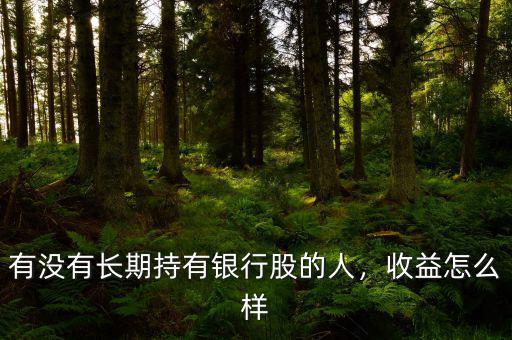 有沒有長(zhǎng)期持有銀行股的人，收益怎么樣