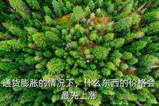 什么價(jià)格會猛漲,什么東西的價(jià)格會最先上漲