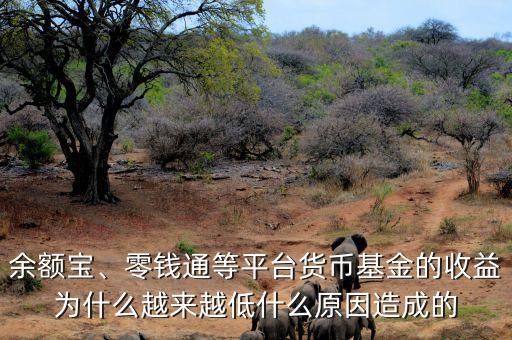 余額寶、零錢(qián)通等平臺(tái)貨幣基金的收益為什么越來(lái)越低什么原因造成的