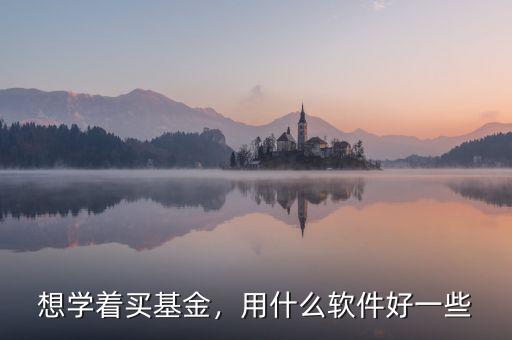 想學(xué)著買(mǎi)基金，用什么軟件好一些