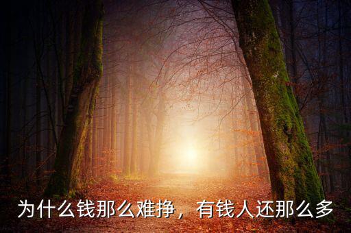 徐小平為什么那么有錢(qián),有錢(qián)人還那么多