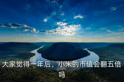 大家覺得一年后，小米的市值會翻五倍嗎