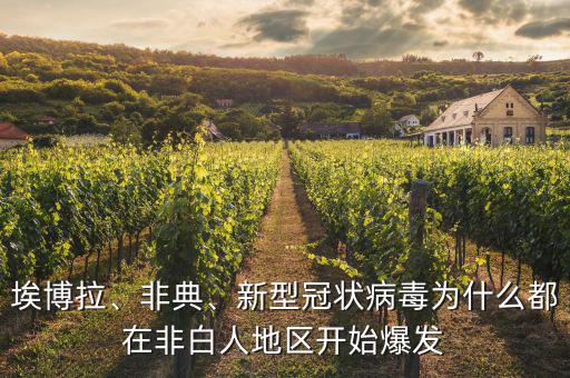 埃博拉、非典、新型冠狀病毒為什么都在非白人地區(qū)開始爆發(fā)