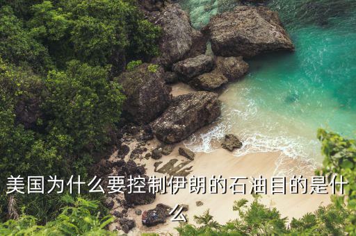 美國為什么能控制油價(jià),美國為什么要控制伊朗的石油