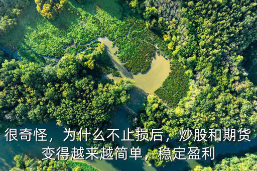 很奇怪，為什么不止損后，炒股和期貨變得越來越簡單，穩(wěn)定盈利