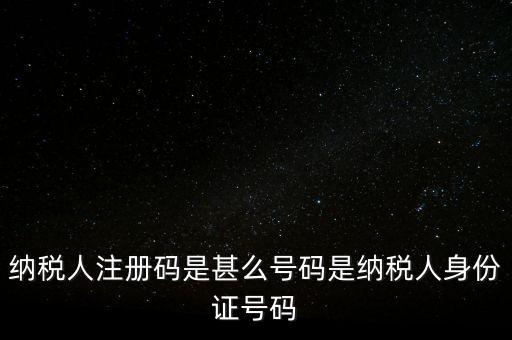 浙江網(wǎng)上稅務(wù)局的注冊碼是什么意思，納稅人注冊碼是什么