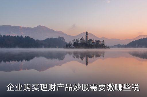 理財(cái)稅包含什么，信托理財(cái)產(chǎn)品涉及的稅種有哪些