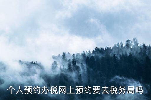 什么是稅務(wù)預(yù)約服務(wù)，個人預(yù)約辦稅網(wǎng)上預(yù)約要去稅務(wù)局嗎