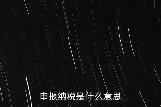 通用申報(bào)稅是什么，非稅收入通用申報(bào)表是什么稅