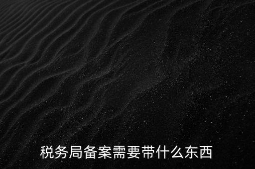 第一次去地稅備案帶什么資料，請問一下辦理地稅備案需要拿什么資料