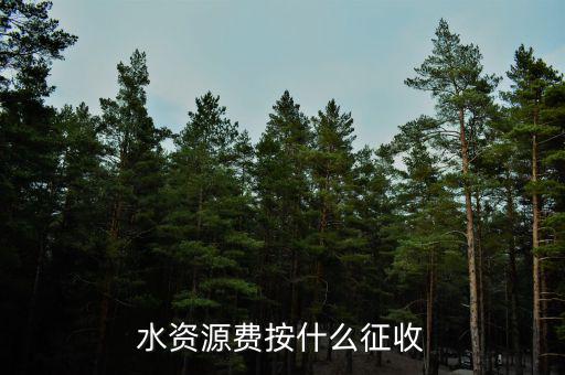 水資源稅實(shí)行什么征收，水資源費(fèi)按什么征收
