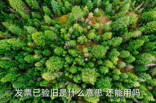 定額發(fā)票驗舊日期是什么意思，發(fā)票驗舊是什么意思