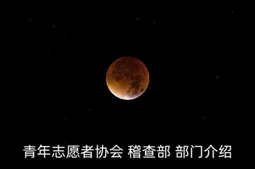 青年志愿者協(xié)會(huì) 稽查部 部門(mén)介紹
