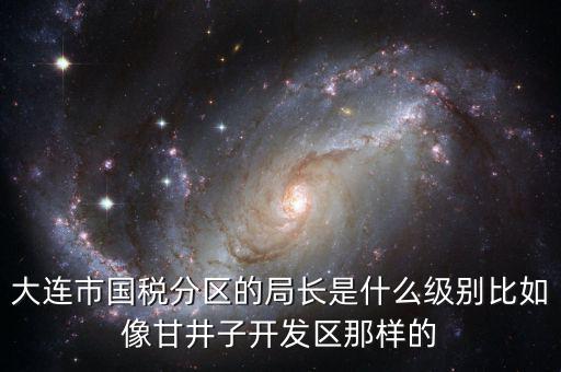 大連國稅局長什么級別，大連市國稅分區(qū)的局長是什么級別比如像甘井子開發(fā)區(qū)那樣的