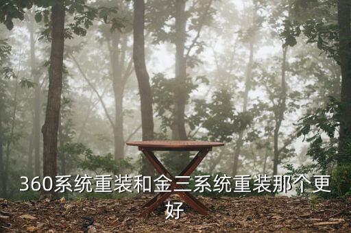 金三系統(tǒng)是什么系統(tǒng)，360系統(tǒng)重裝和金三系統(tǒng)重裝那個(gè)更好
