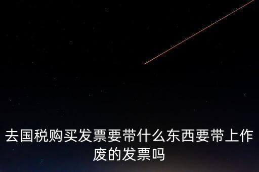 寧波國(guó)稅過(guò)發(fā)票要帶什么東西，去國(guó)稅局做稅票結(jié)報(bào)要帶哪些東西