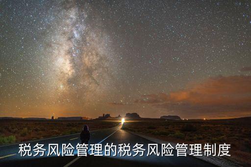 什么叫地稅風(fēng)險(xiǎn)管理，稅務(wù)風(fēng)險(xiǎn)管理的稅務(wù)風(fēng)險(xiǎn)管理制度
