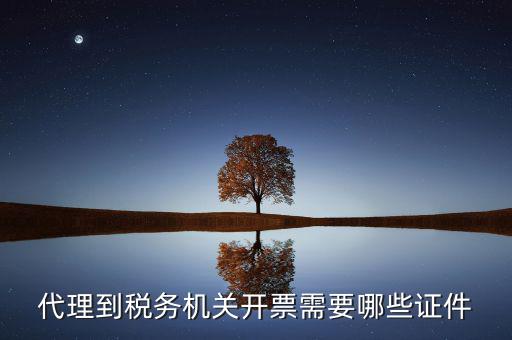 國稅代理開票需要什么，代開普通國稅發(fā)票要什么資料
