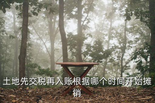 土地先交稅再入賬根據(jù)哪個(gè)時(shí)間開(kāi)始攤銷