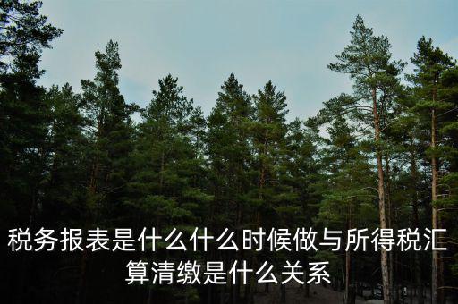 稅務(wù)的一表集成是什么，報(bào)稅選擇了一表集成怎么改成正常申報(bào)