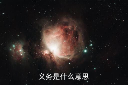 稅務(wù)機(jī)關(guān)義務(wù)是什么意思，義務(wù)是什么意思
