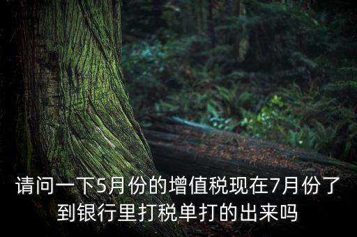 提交了增值稅要什么時候拿稅單，交稅后什么時候才能拿到稅單