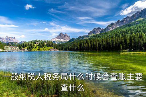 稅務(wù)局什么時候扎帳，一般納稅人稅務(wù)局什么時候會查賬主要查什么