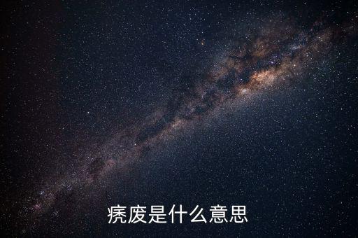 ntss是什么意思，痜廢是什么意思