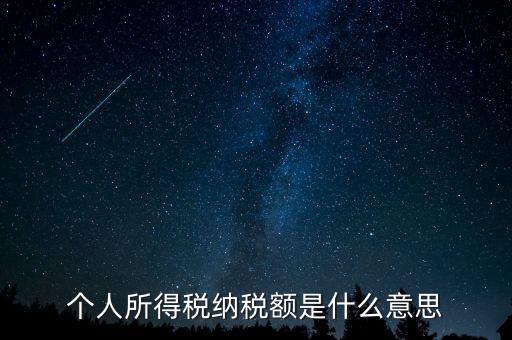 個人納稅號是什么意思，什么是稅號啊