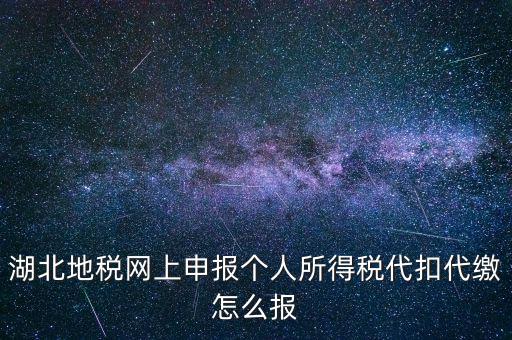 湖北地稅如何網上申報，湖北省地稅新的報稅系統(tǒng)里核定的公司稅種在申報表里面沒有看