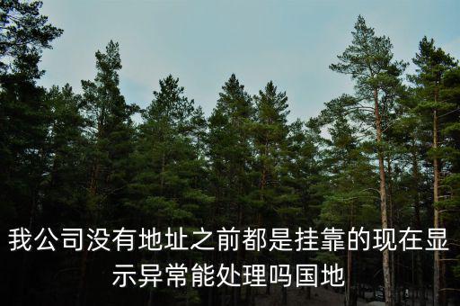 地稅異常如何處理，國地稅稅務異常了怎么處理
