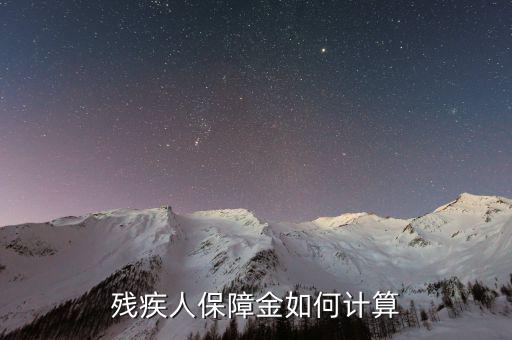 2017年沈陽殘疾人保障金如何計(jì)算，殘疾人保障金如何計(jì)算