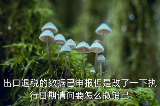 出口退免稅備案如何撤回，外貿(mào)出口退稅報(bào)表怎么撤銷(xiāo)申報(bào)